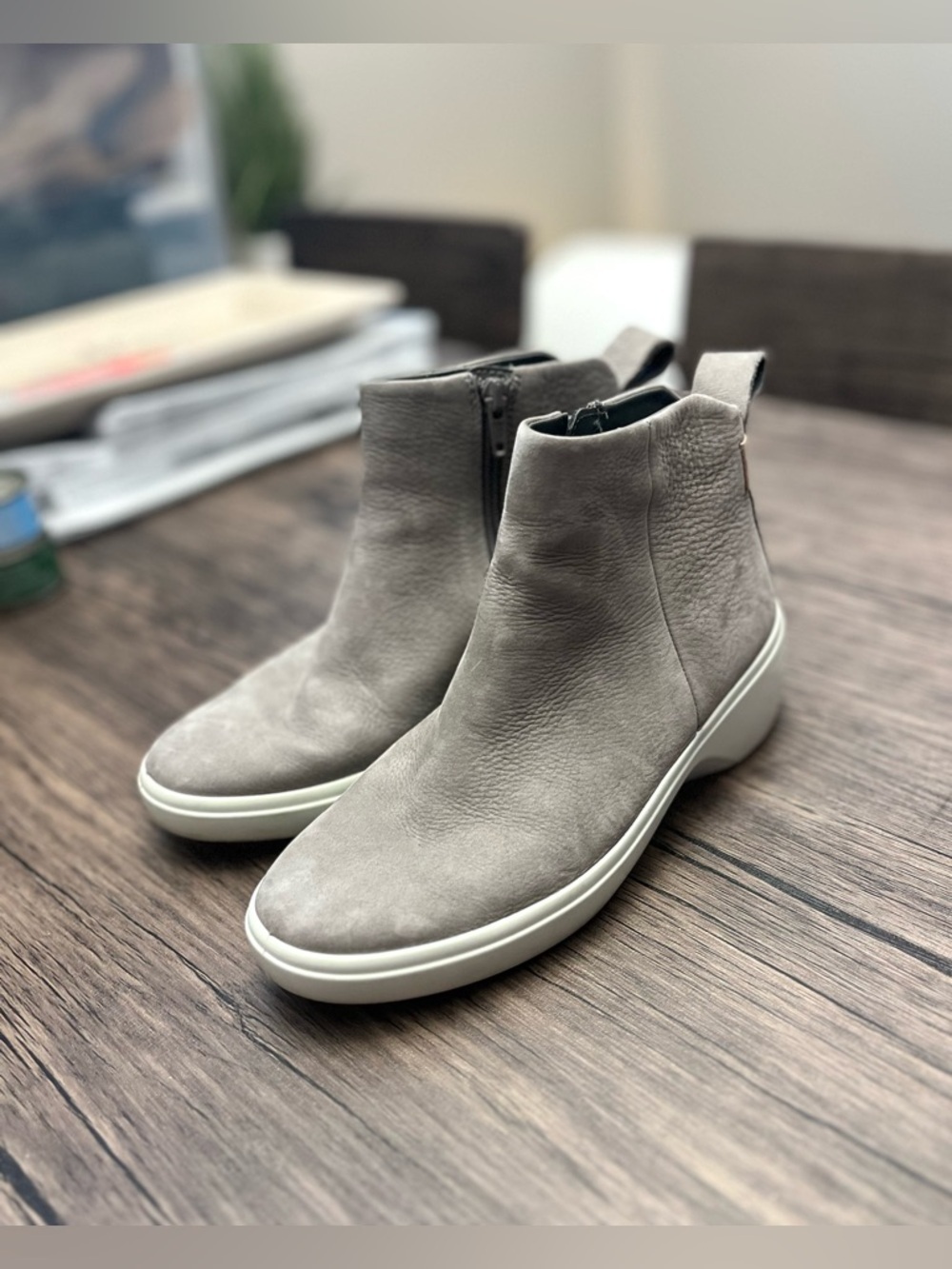 ECCO Soft 7 Wedge City Boots